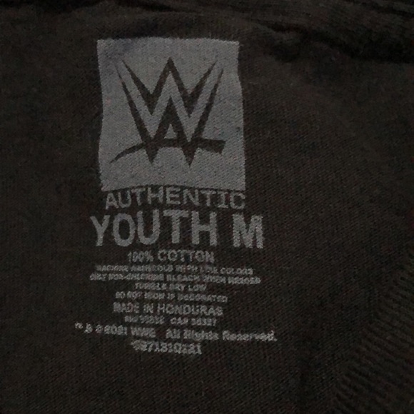 WWE Authentic Tour Shirt - Picture 5 of 5